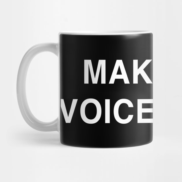 Make the Voices Stop by TrikoGifts